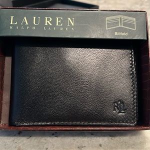 Lauren Ralph Lauren black men’s wallet